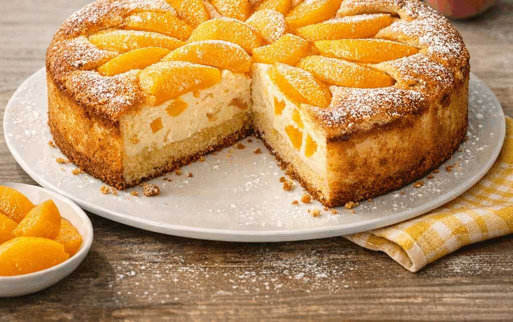Pfirsich-Schmand-Kuchen