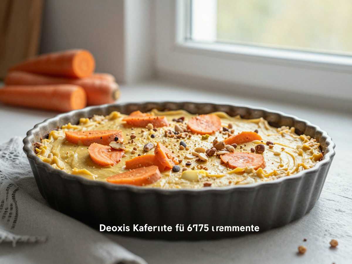 Entdecke das unwiderstehliche Rezept für saftige Karottentorte! – während der Zubereitung