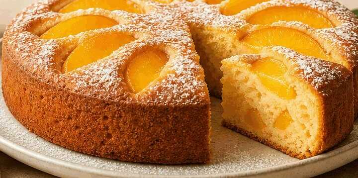 Entdecke das unwiderstehliche Rezept für saftigen Pfirsich-Vanille-Kuchen!