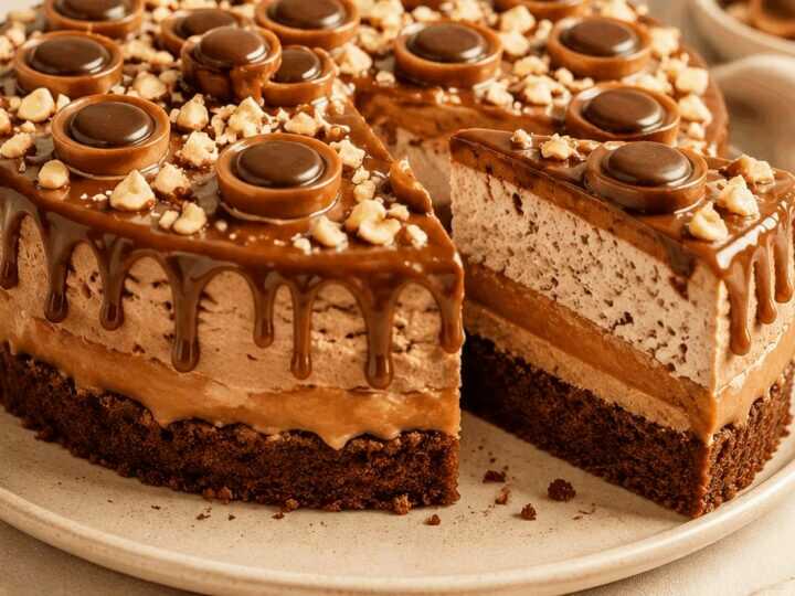 Entdecke das unwiderstehliche Rezept für Toffifee-Kuchen!