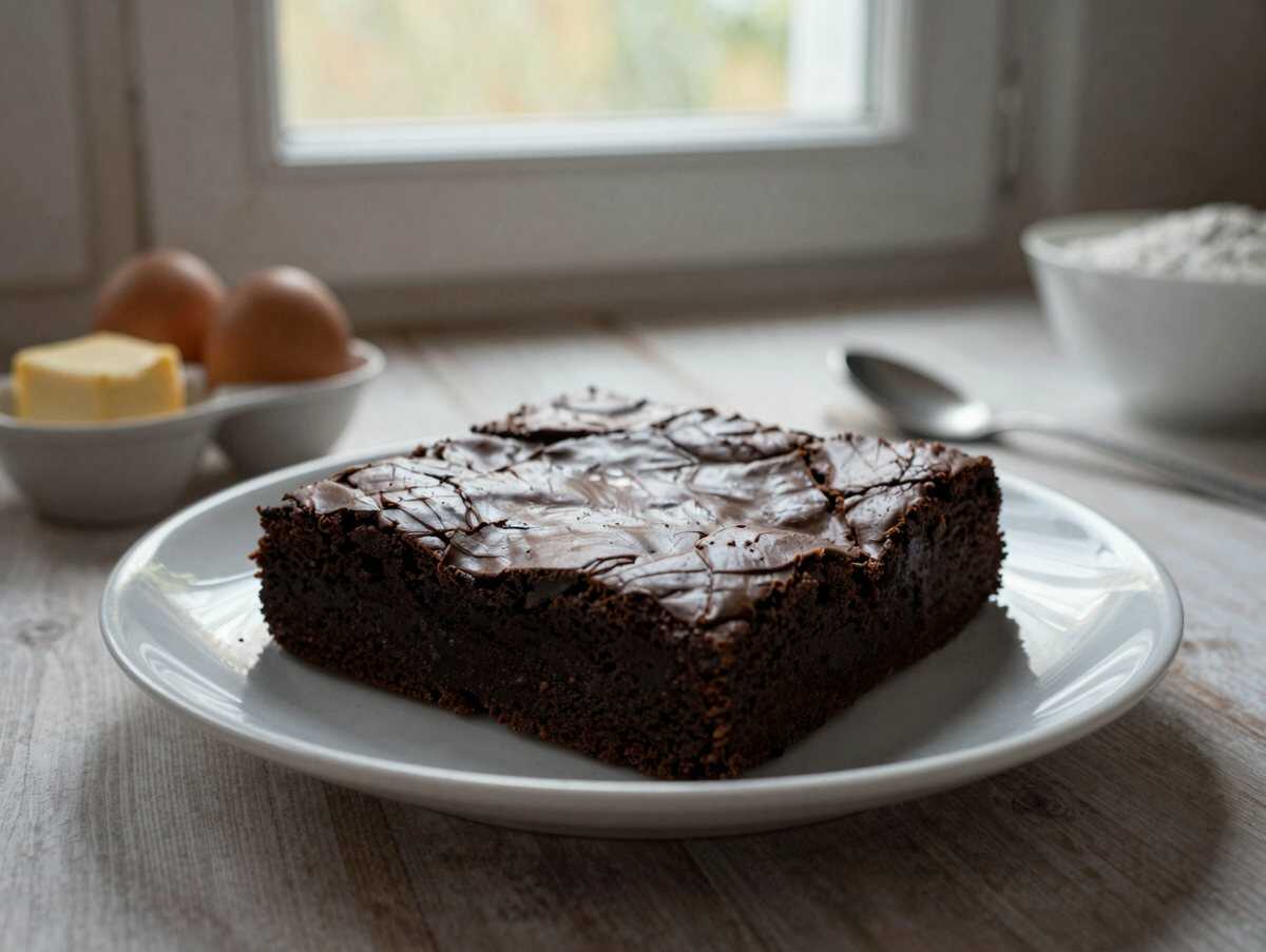 Entdecke das unwiderstehliche Rezept für Topfen-Marmor-Brownies! – während der Zubereitung