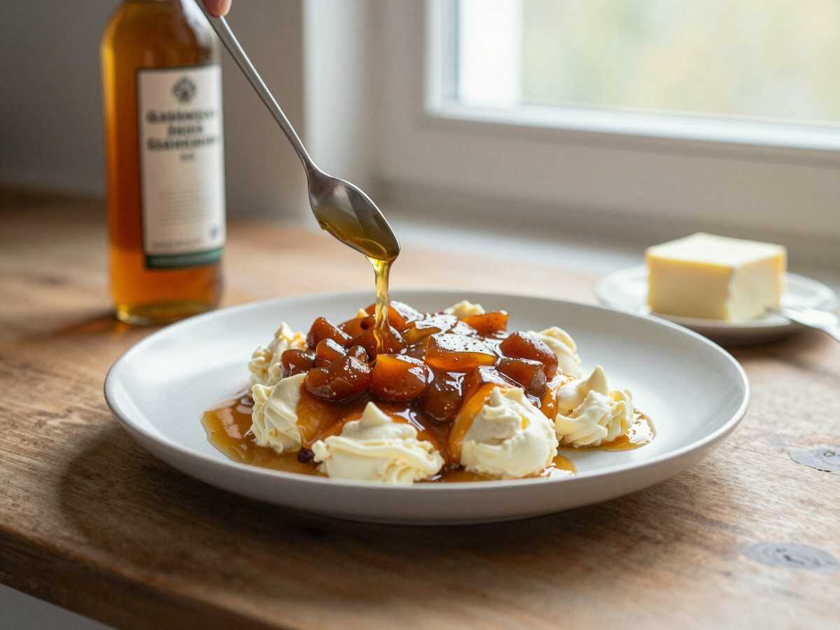 Entdecke das unwiderstehliche Rezept für Vanille-Butterkaramell-Pralinen! – während der Zubereitung