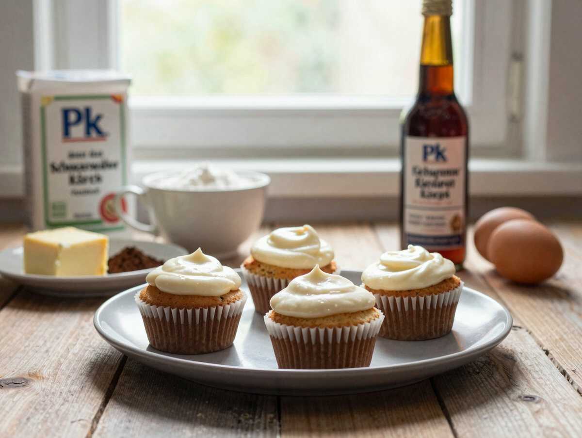 Entdecke das unwiderstehliche Schwarzwälder Kirsch Cupcake Rezept! – während der Zubereitung