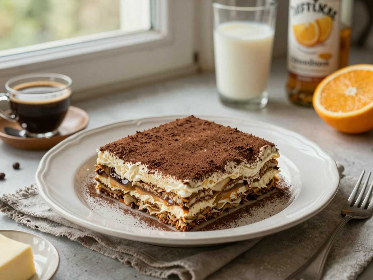 Entdecke das unwiderstehliche Tiramisu-Kuchen-Geheimnis! – während der Zubereitung