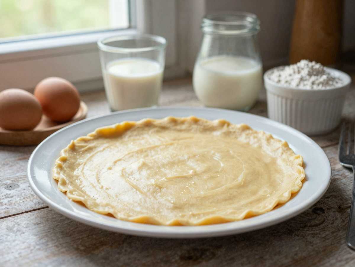 Entdecke den schnellsten und leckersten Kuchen der Welt: Unser Joghurtkuchen-Rezept! – während der Zubereitung