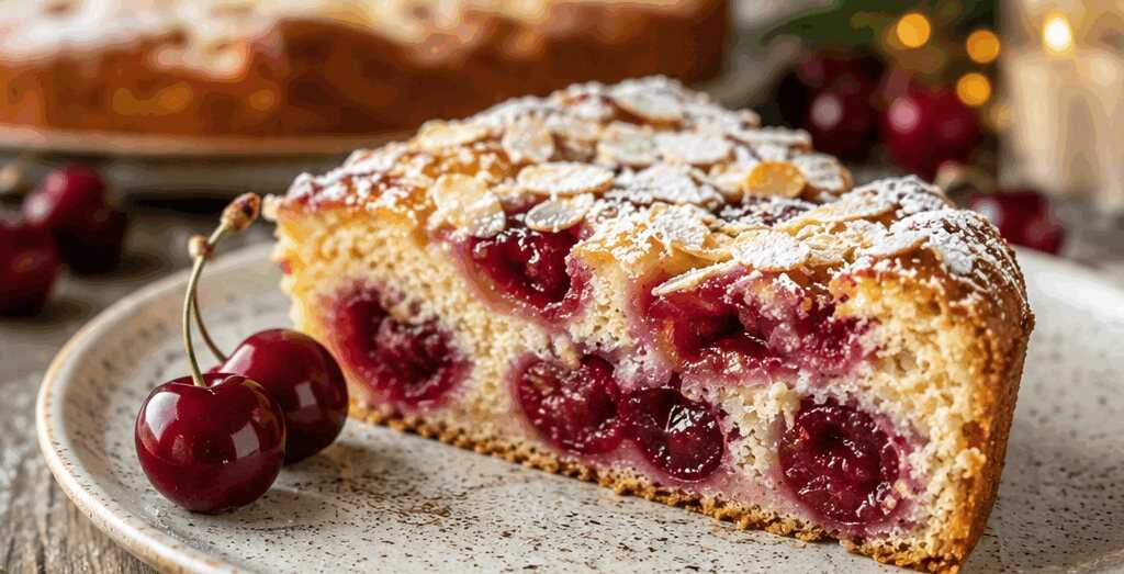 Entdecke den unglaublich leckeren Kirschkuchen, der im Handumdrehen fertig ist! – so sieht es fertig aus