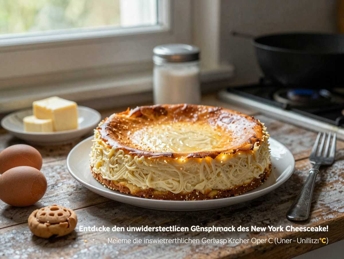Entdecke den unwiderstehlichen Geschmack des New York Cheesecake! – während der Zubereitung