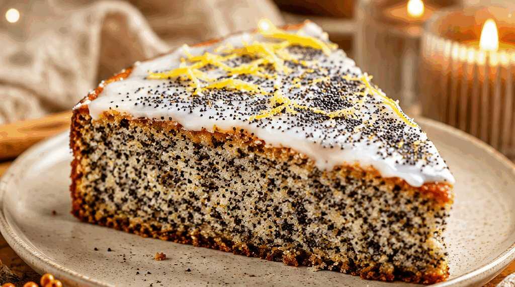 Entdecke den unwiderstehlichen Mohnkuchen, der jedem das Wasser im Mund zusammenlaufen lässt!