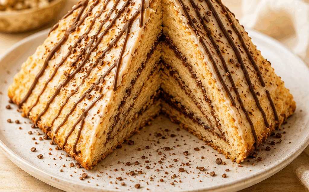 Entdecke den unwiderstehlichen Pyramidenkuchen!