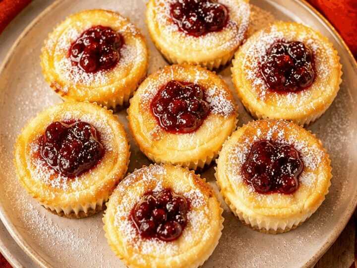 Entdecke die schnellen und einfachen Käsekuchen-Muffins, perfekt für jeden Anlass!