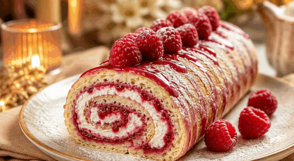Himbeer-Rolle