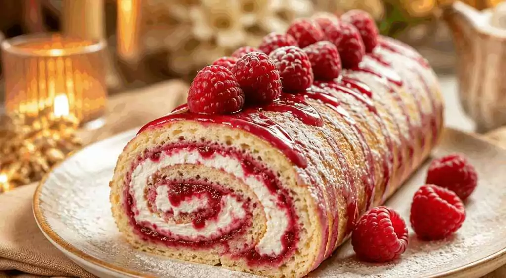 Himbeer-Rolle