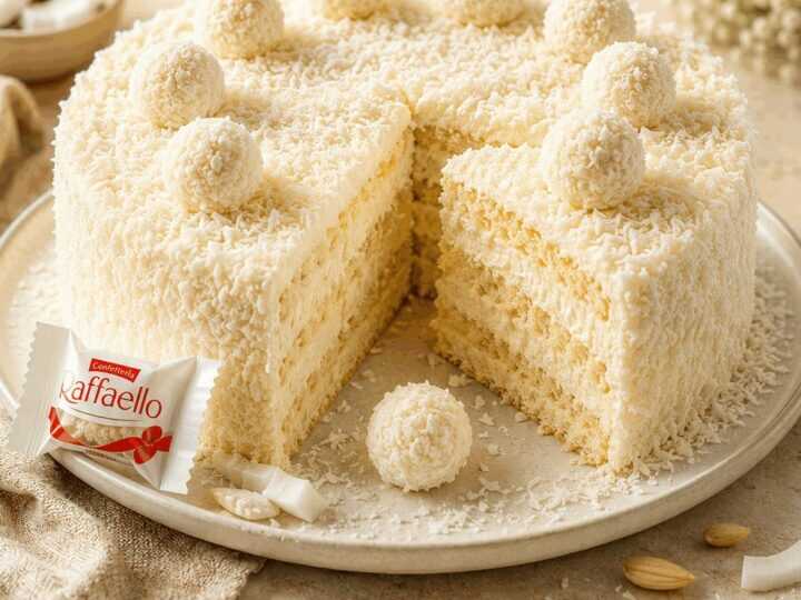 Entdecke die unwiderstehliche Raffaello-Torte!