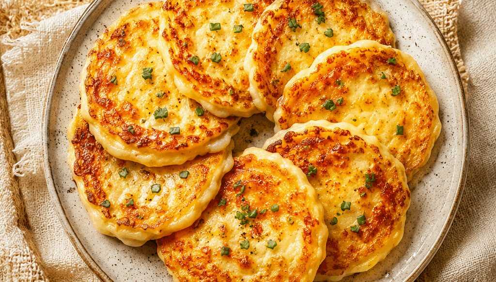Käse-Pfannkuchen
