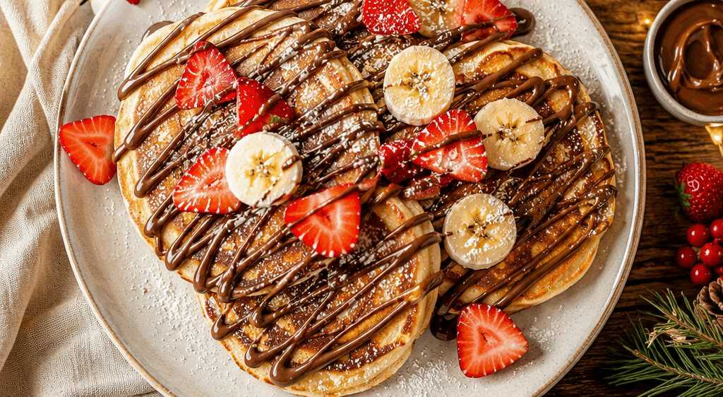 Nutella-Pfannkuchen aus Amerika