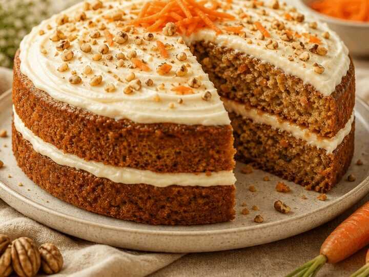 Entdecke jetzt das unglaublich einfache Rezept für den saftigsten Karottenkuchen!