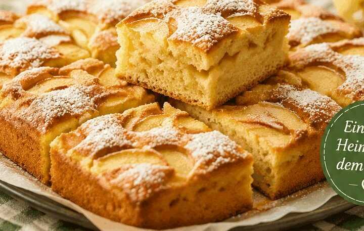 Entdecke Omas Geheimrezept für unwiderstehlichen Apfelkuchen!