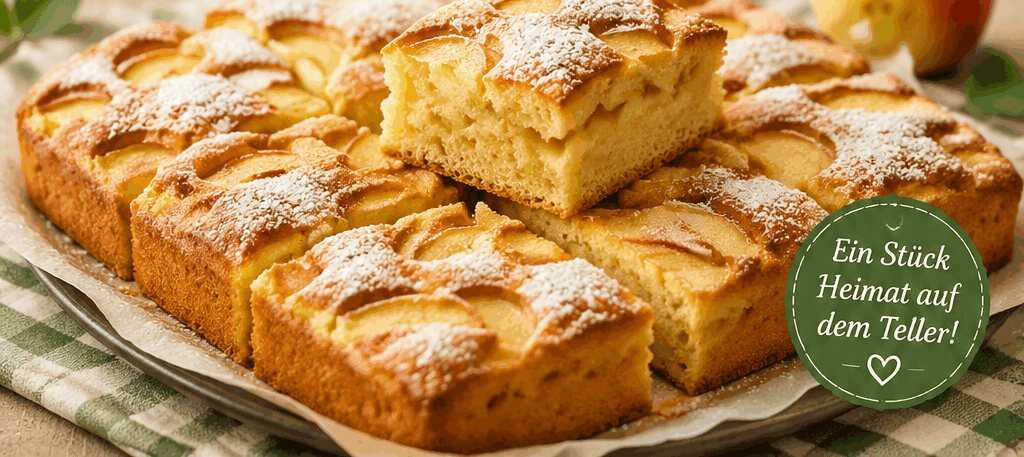 Entdecke Omas Geheimrezept für unwiderstehlichen Apfelkuchen!