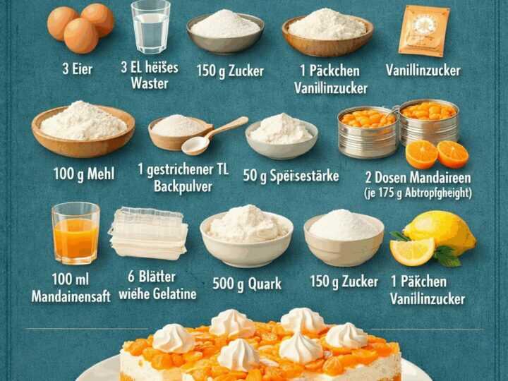Entdeckt das himmlische Rezept für Mandarinen-Quark-Schnitten!