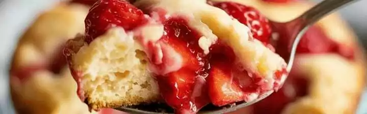 Erdbeer Biskuitkuchen in 10 Minuten ein Tassenrezept