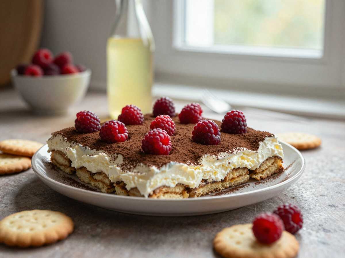 Erdbeer-Tiramisu: Blitzschnell in nur 10 Minuten zubereitet! – während der Zubereitung