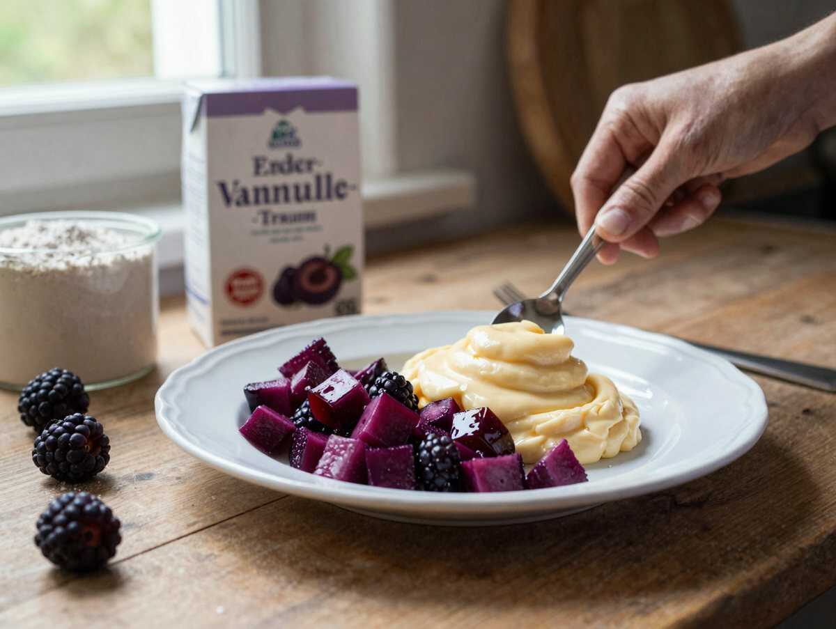 Erdbeer-Vanille-Traum: Entdecke den ultimativen Kuchen-Genuss! – während der Zubereitung
