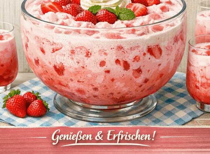 Erdbeer-Joghurt-Überraschung: Das ultimative Sommergetränk!