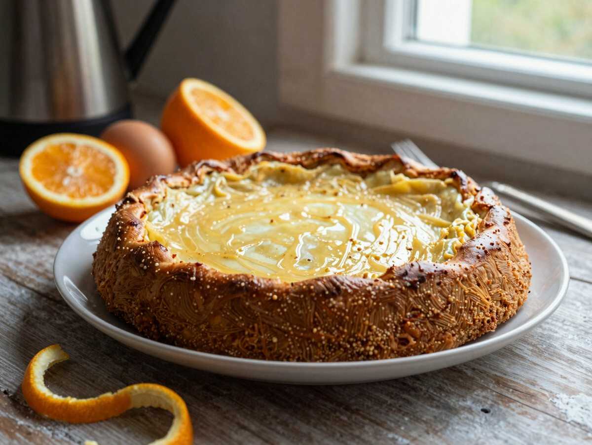 Erdbeerkuchen: Verführerische Rezeptidee mit Wiener Boden und Vanille-Pudding! – während der Zubereitung