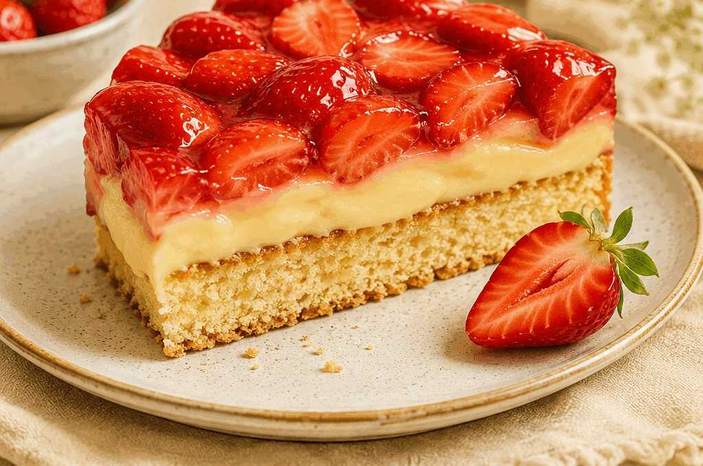 Erdbeerkuchen