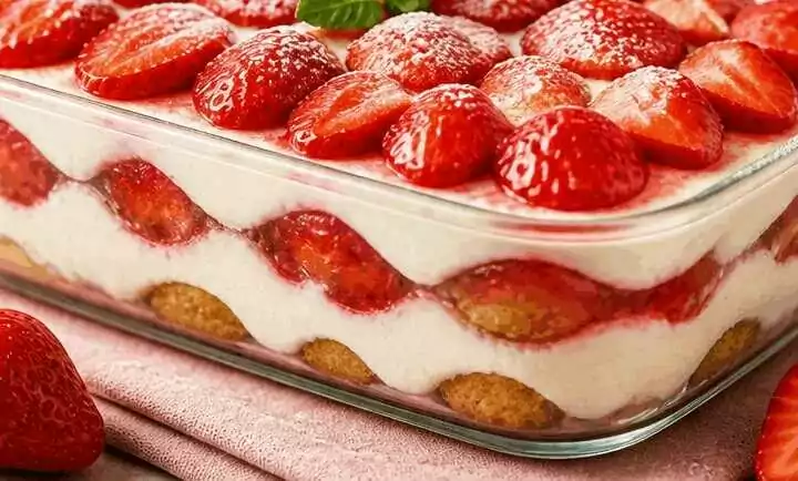 Erdbeer-Tiramisu