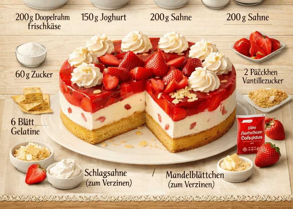 Erdbeertraum: Ein vielseitiges Beerenkuchen-Rezept