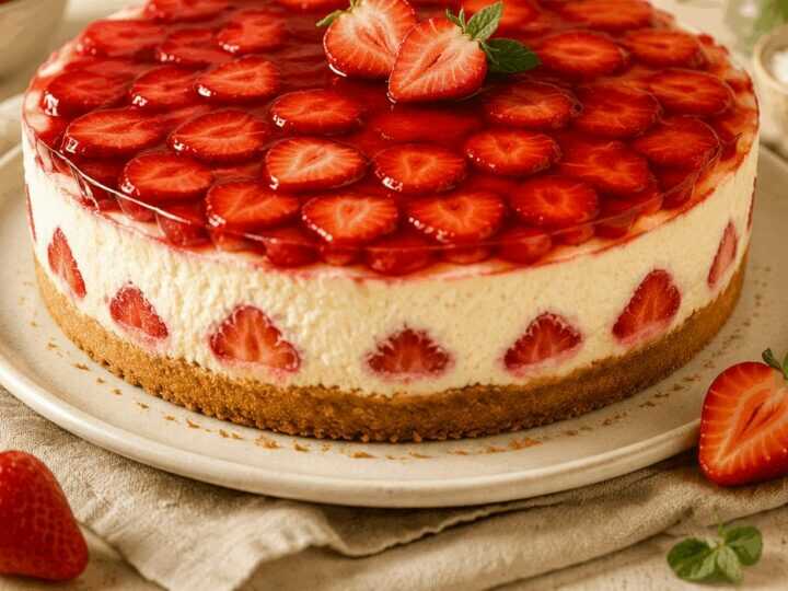 Erdbeertraum: Verführerische Quarktorte zum Nachmachen!
