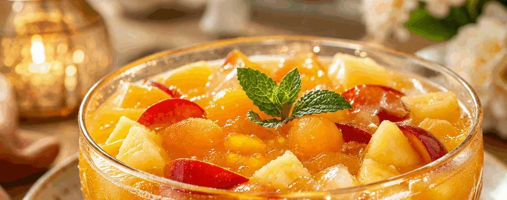Erfrischende Paradies-Bowle: Der ultimative Sommerdrink! – so sieht es fertig aus