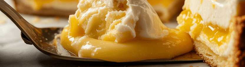 Extra leckere Zitrone Schnitten mit Mascarpone in 20 Minuten