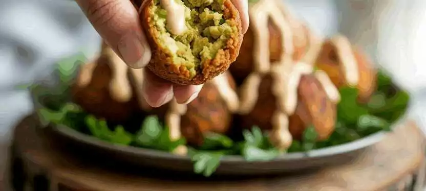 Falafel knusprig aus dem Airfryer – so sieht es fertig aus