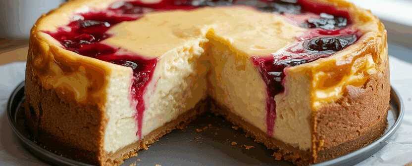 Fantastischer Quarkkuchen in 15 Minuten im Ofen – so sieht es fertig aus