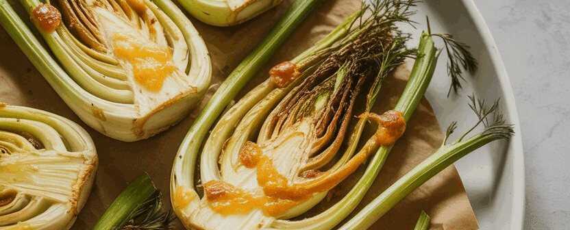 Fenchel mit Parmesan aus dem Airfryer – so sieht es fertig aus