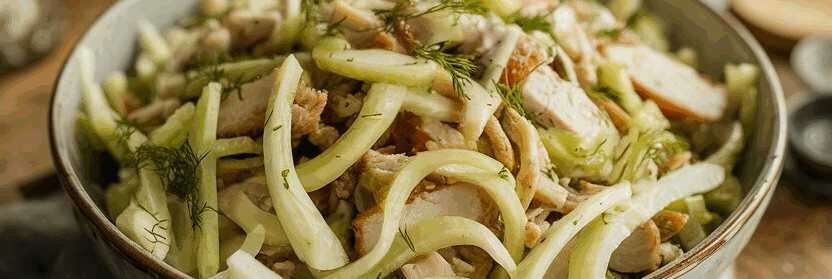 Fenchelsalat mild nach deutscher Art
