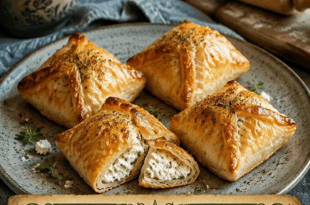 Feta-Päckchen im Blätterteig aus dem Airfryer – ideal für den Kindergeburtstag