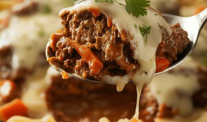 Filettopf mit Hähnchen, Champignons und Sellerie in Sahnesauce