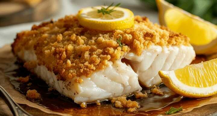 Fischfilet mit Panko-Kruste im Airfryer