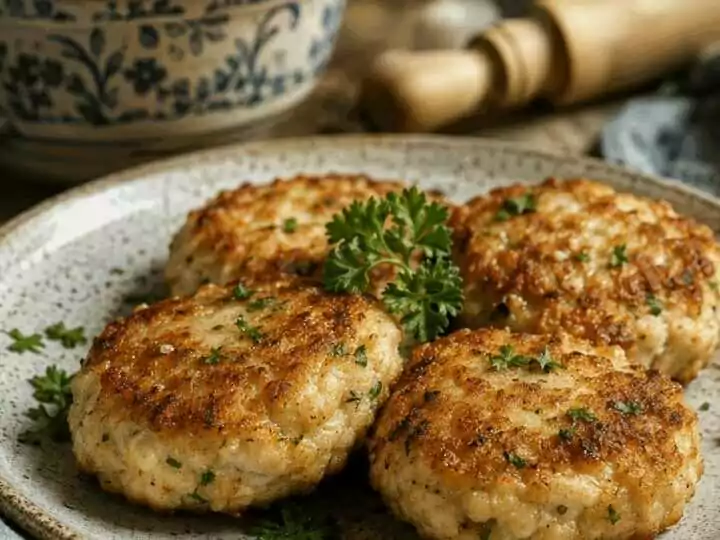 Fischfrikadellen aus dem Airfryer – schmeckt wie frittiert, mit einem Bruchteil vom Fett