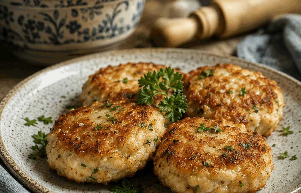 Fischfrikadellen aus dem Airfryer – schmeckt wie frittiert, mit einem Bruchteil vom Fett