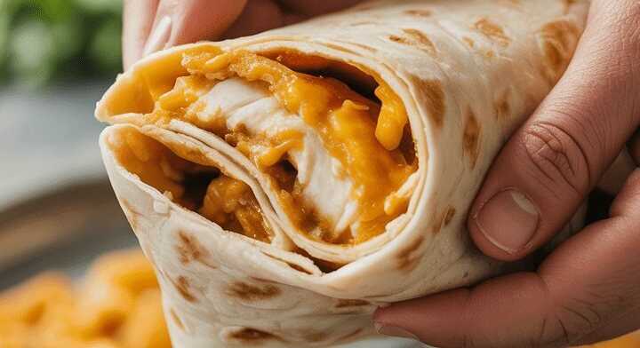 Fischstreifen im Airfryer als Wrap-Füllung