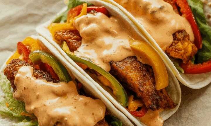 Fisch-Tacos aus dem Airfryer
