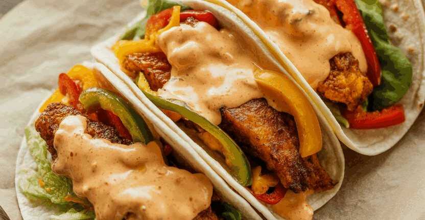 Fisch-Tacos aus dem Airfryer