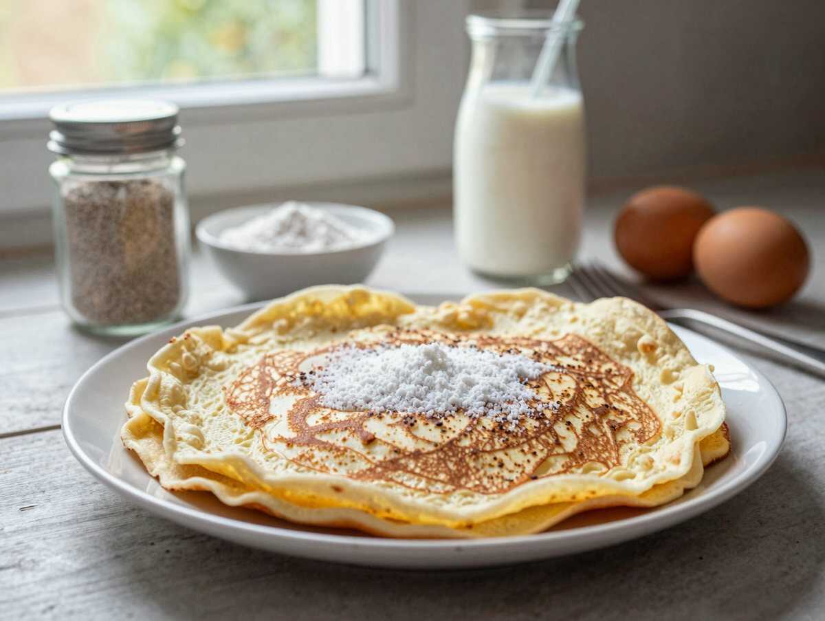 Fluffige Kirmes-Pfannkuchen: Das geheime Rezept für himmlischen Genuss! – während der Zubereitung