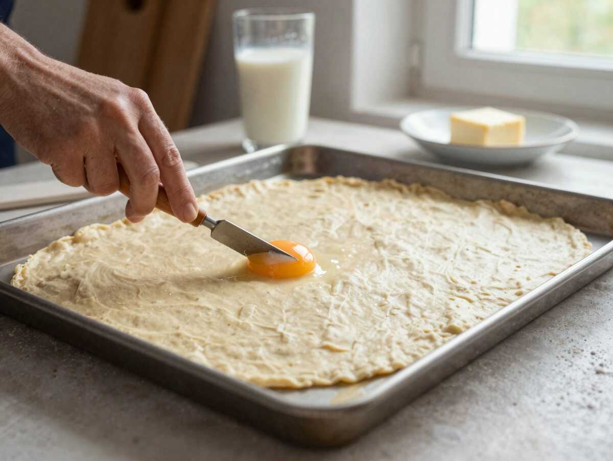 Fluffiger Wattekuchen: Dieses unwiderstehliche Rezept backe ich mindestens zweimal im Monat! – während der Zubereitung