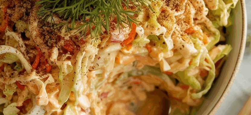 Frischer Krautsalat ohne Zucker