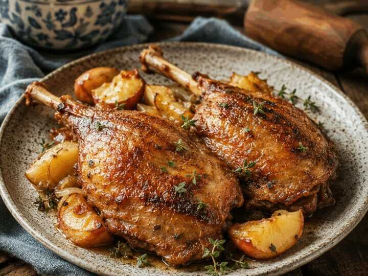 Gänsekeulen aus dem Airfryer: schmeckt nach Sonntag bei Oma